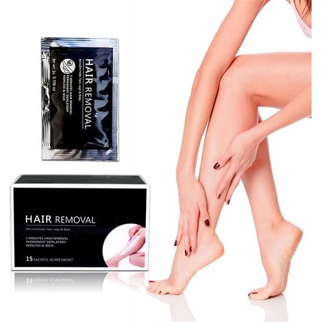 Kit d'épilation du visage en 15 pièces pour le visage, les favoris, la lèvre supérieure, les aisselles et les jambes. (1/5)