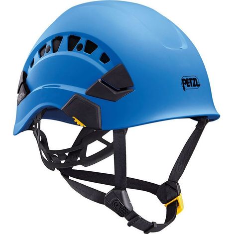 Petzl – Casque de protection VERTEX VENT – Norme EPI – Ventilation optimisée – Intégration lampe frontale et accessoires – Taille unique – Bleu clair