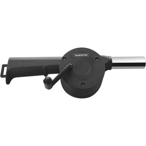 Souffleur Barbecue - Manuel - Plastique Et Acier Inoxydable - Pour Contrôle Du Feu En Extérieur - 1 Pièce