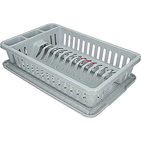 Curver Séchoir à vaisselle moderne gris pratique