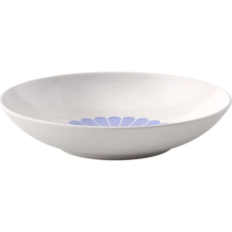 bol à pâtes bleu, résist. lave-vaisselle/micro-ondes, bol pour pâtes, nouilles, bowls et salades, assiette creuse à pâtes, assiette à pâtes, assiette, Porcelaine (1/5)