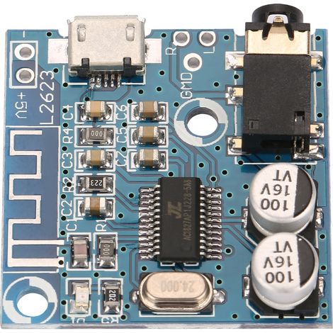 Carte décodeur audio Bluetooth, module amplificateur de puissance audio sans perte pour haut-parleurs de voiture