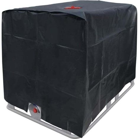 Schutzhülle für 1000-Liter-IBC-Wassertank (schwarz)