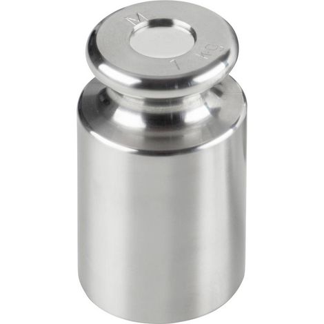 Kern Peso di prova 357-11, OIML classe M2, valore nominale 1 kg, pulsante, acciaio inox tornito di precisione (OIML)