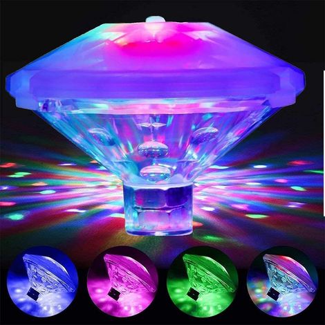 Lumières flottantes LED pour piscine - 7 modes d'éclairage disco pour fêtes d'enfants et d'adultes-AquaForge