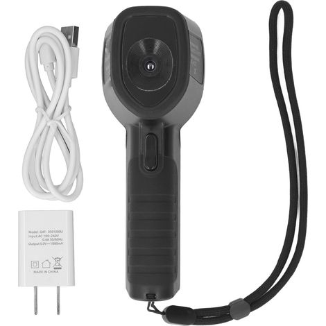Caméra thermique infrarouge portable -20 à 300°C, détecteur de fuites et diagnostic, prise US 100-240V, outil de mesure de température (1/5)
