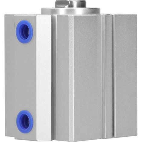 Vérin pneumatique double effet compact aluminium SDA50X50, course 50 mm, fourniture industrielle (1/5)