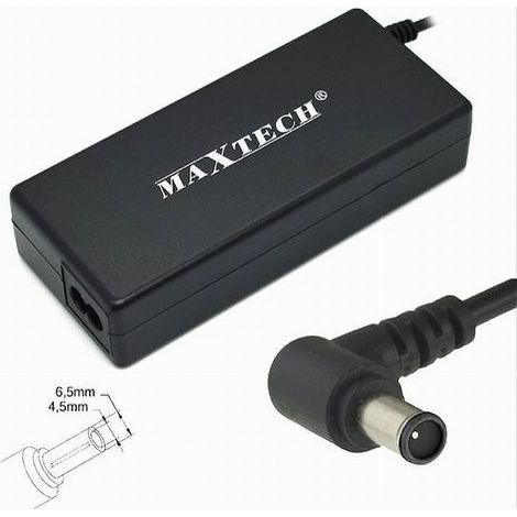 Trade Shop - Caricabatteria Notebook Pc Sony Alimentatore Batteria Ricambio 19,5v Maxtech Pc-ca002 - (1/3)