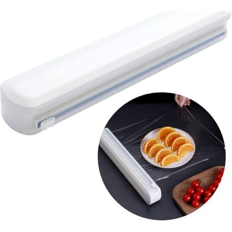 Distributeur de film alimentaire et de papier – Compatible avec des largeurs inférieures à 32 cm (pour papier aluminium et film plastique) (1/5)