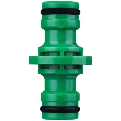 Ahlsen 1 Pieces Double Male Pipe Connector Pipe Fittings for Joining Garden Hose Tube (Green) (1/5)