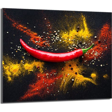 Protector de cristal para estufa 60x52 Chilli (1/5)