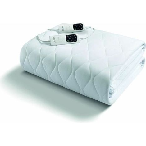 Imetec 16729 manta eléctrica y almohadilla Calentador de cama eléctrico 300 W Blanco Tela (1/5)