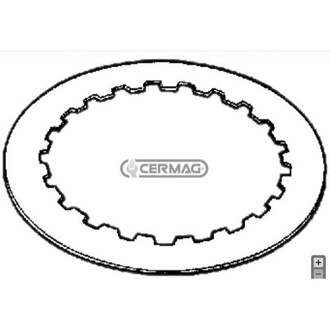 Controdisco frizione NEWHOLLAND per trattore agricolo 655C 805C 15766