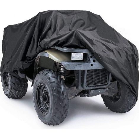 Housse de protection pour voiture enfant (200 95 106 cm, noire), grand cache véhicule jouet, emballage extérieur, imperméable, anti-UV pluie neige, adaptée aux autos jouets pour enfants (1/5)