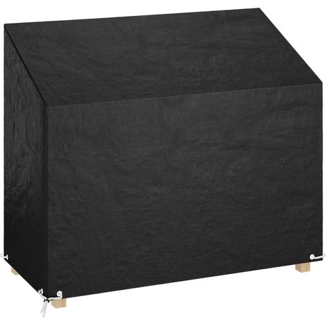 Abdeckung für Gartenbank 8 Ösen 160x70x70/88 cm Polyethylen