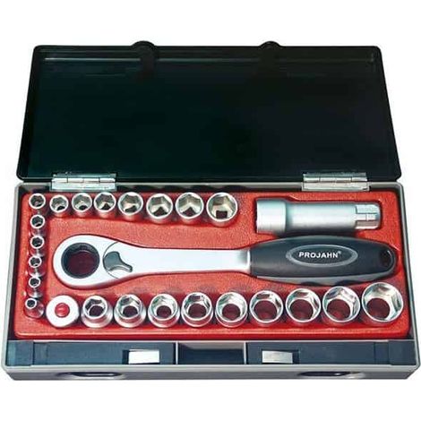 PROJAHN Coffret clé à cliquet, douilles débouchées - 4016