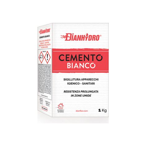 CEMENTO BIANCO- 5 kg- DH- pezzi 1