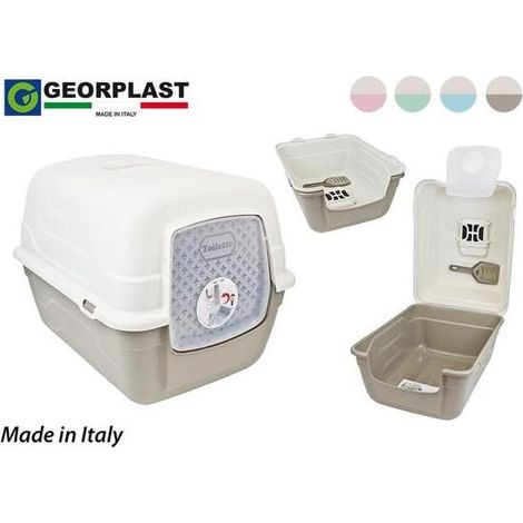 Arenero para Gatos Plástico 52 x 40 x 40 cm 8016040105881 S2207831 Georplast