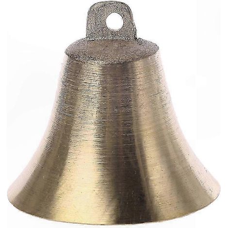 Cloche en laiton pour vaches, chevaux et moutons, accessoire anti-vol pour animaux de ferme, protection du bétail, équipement de pâturage, usage domestique et extérieur. (1/5)