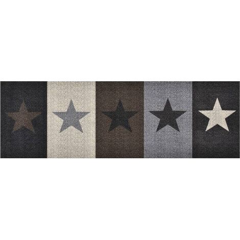 Tapis de cuisine Antidérapant, Tapis De Cuisine Devant Évier, Paillasson Intérieur lavable Étoiles 60x300 cm MKS28241 (1/5)