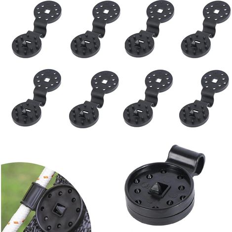 Lot de 100 Clips pour Voile d'Ombrage avec Œillets - Fixation (1/5)