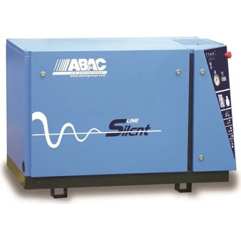 Compresseur à piston silencieux 7.5 CV 54 m3h ABAC (1/3)