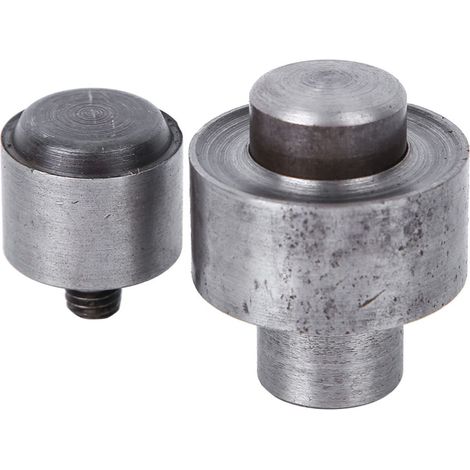 2 pièces Oeillet Die Moule Presse À Main Machine Œillet Perforateur Oeillet Die Moule Outil D'installation Manuel pour Bâches en Cuir(20mm) (1/5)