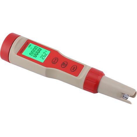 4-in-1 Tragbares digitales TDS-, pH-, EC- und Temperaturmessgerät – Wasserqualitätstester und Reinheitsprüfstift (1/5)