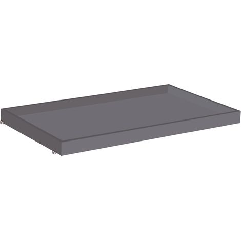 Cordes Tablett grau 815 x 455 x 45 mm MDF-Platte (1/3)