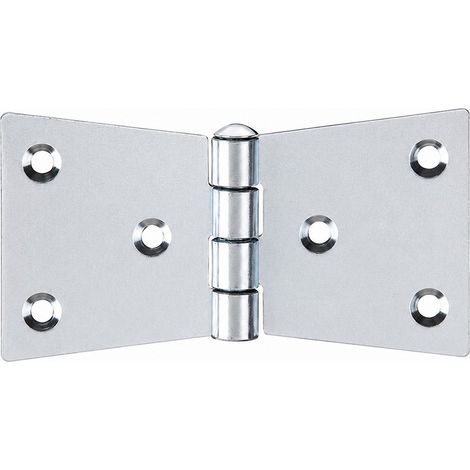 Cerniera a Coda di Rondine 4 Fori Art. 109 mm 55 x 110 24 Pezzi Aldeghi