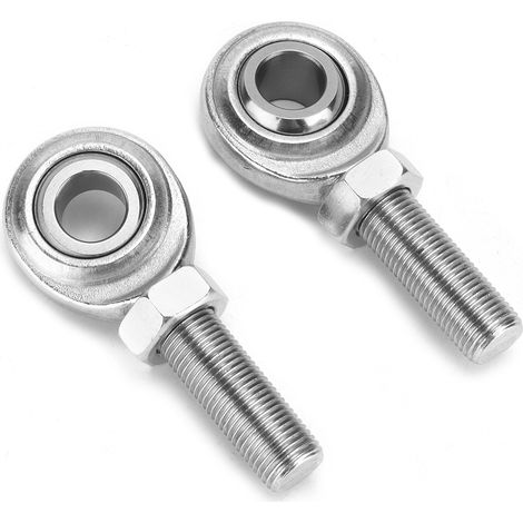 2 pièces CMR‑8 Embout à rotule Heim Joint 1/2 pouce Filetage mâle RH 1/2-20 Universel pour Auto Moto Quad Bateau (1/5)
