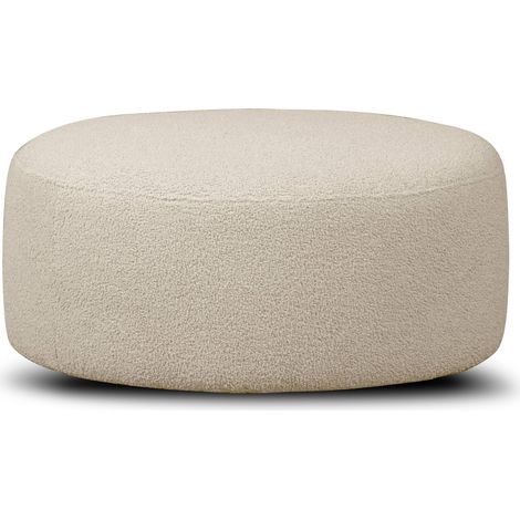 KONSIMO RAGGI Puff im modernistischen Stil, Creme (1/5)