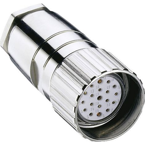 Lumberg Automation 2135-SR Sensor-/Aktor-Steckverbinder, unkonfektioniert M23 Kupplung, gerade Polz