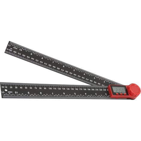 Inclinomètre D'angle Numérique en Plastique, Outil de Haute Précision pour Meubles en Bois, Bricolage à Domicile, 200mm (300 mm) (1/4)