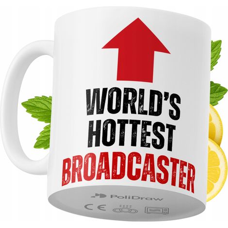 Lustige Tasse für Moderatoren – Kaffee- oder Teetasse mit witzigem Textdesign – ideal für Geburtstage, Namenstage, Feiertage und besondere Anlässe. Hochwertige Tasse für Zuhause, Büro und Arbeit. Farb