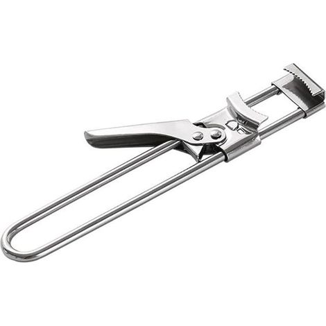 Ouvre-boîte/ouvre-bouteille multifonctionnel, ouvre-boîte/pince à couvercle réglable en acier inoxydable, accessoire de cuisine. (1/5)