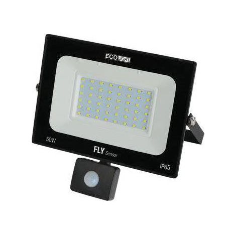 PROIETTORE LED FLY + SENSOR CENTURY