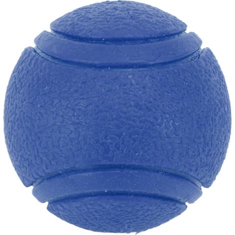 Gummiball für Hunde, schwimmender Hundeball, interaktiver Kauball zur Zahnreinigung bei Welpen, Größe M, blau (1/5)