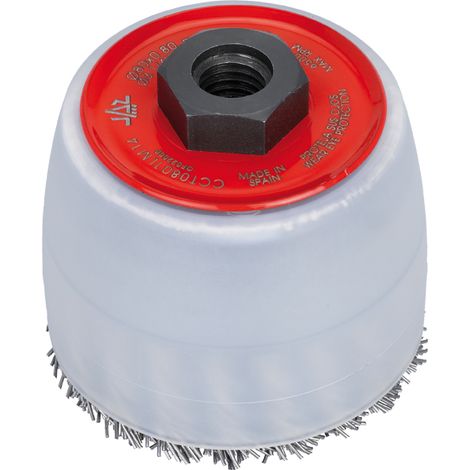 Cepillo amoladora alambre trenzado CCT0801LX0,30XM14 Jaz-Zubiaurre (1/2)