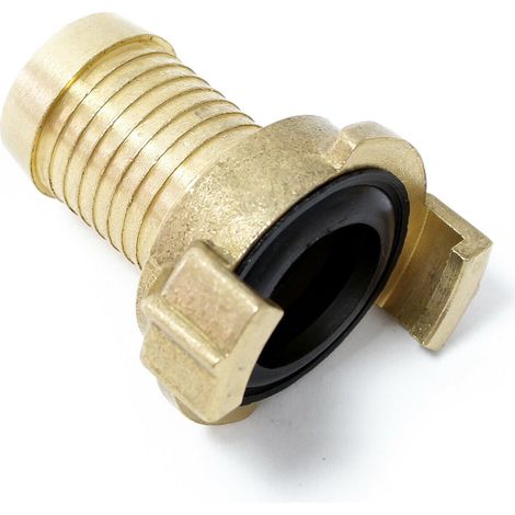Racor rápido para tubería de agua con caño de latón DN25 (1") 160002103 (1/2)
