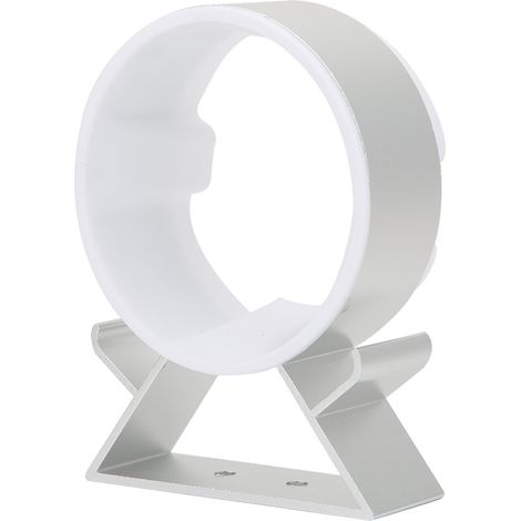 Support pour sèche-cheveux en aluminium sans trous, accessoire de rangement léger (9482SS, argent givré) (1/5)