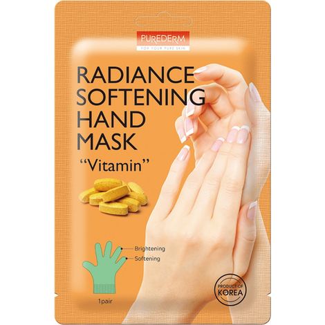 Purederm Radiance Softening Hand Mask Vitamin 1 Paar