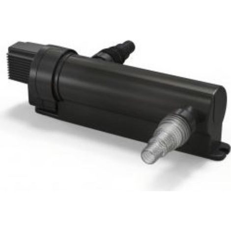 Pontec UVC 7 negro dispositivo de clarificación para estanque