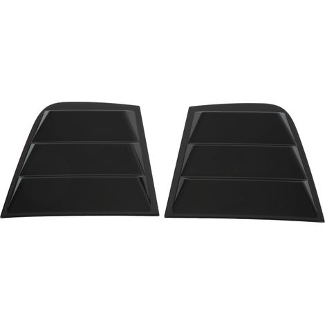 2 déflecteurs latéraux noirs pare-soleil vitre auto remplacement pour Dodge Charger 2015+ (1/5)