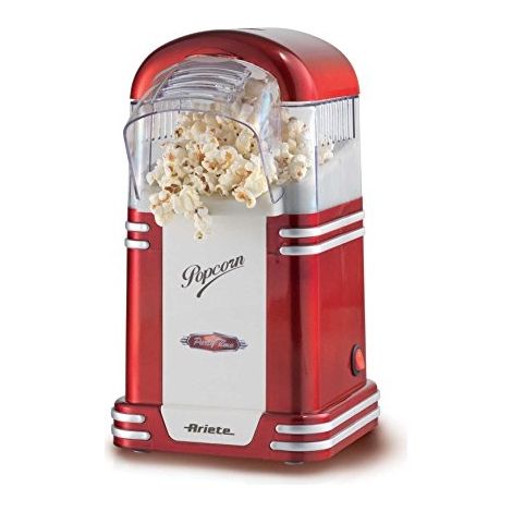ARIETE 2954 Appareil a Popcorn - 1100 W - Design années 50 - Rouge (1/5)
