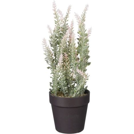 Mica künstlicher Lavendel im Topf rosa 24 x 10 cm Dekoblumen