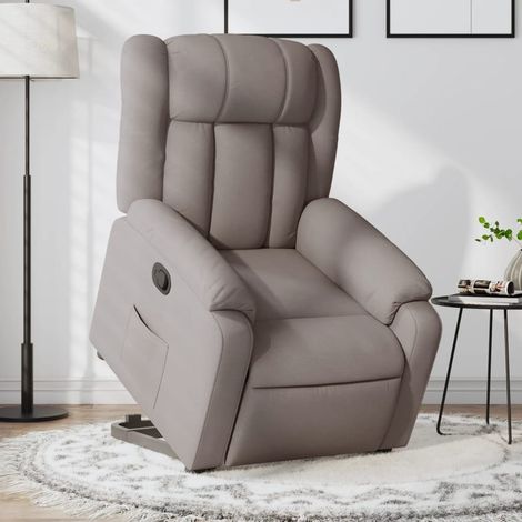 Fauteuil inclinable-Chaise de relaxation-Fauteuil Relax taupe tissu 771429 (1/5)