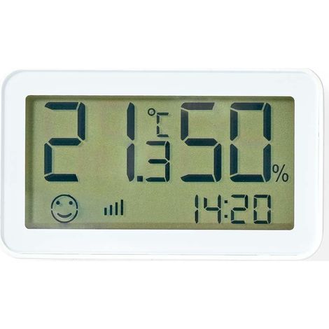 Nedis Sensore climatico intelligente Zigbee 3.0 Funzionamento a batteria Android™ / IOS Bianco (1/5)