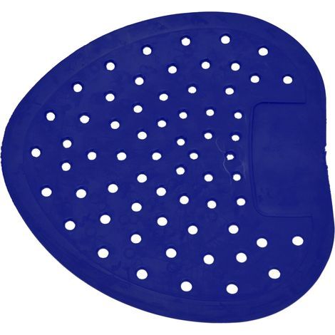 Couvercle anti-odeurs pour urinoirs hommes, pastille anti-éclaboussures parfumée et filtre bleu à gros trous, personnalisable avec logo.