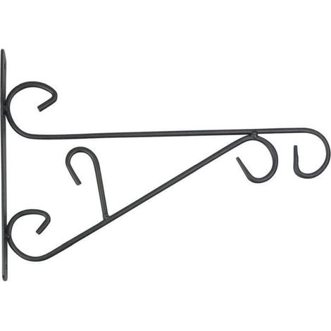 Hanging Basket Bracket - Curved Design - 12" Bracket (1/2)